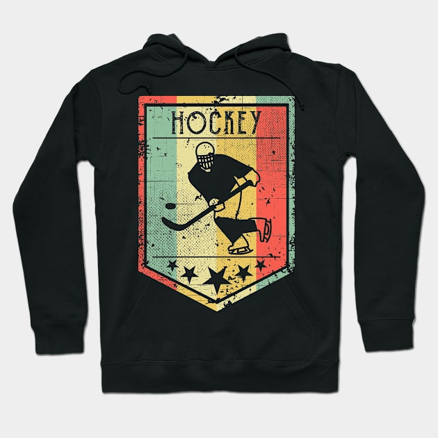 Vintage Hockey Hoodie by VintageShirtShoppe